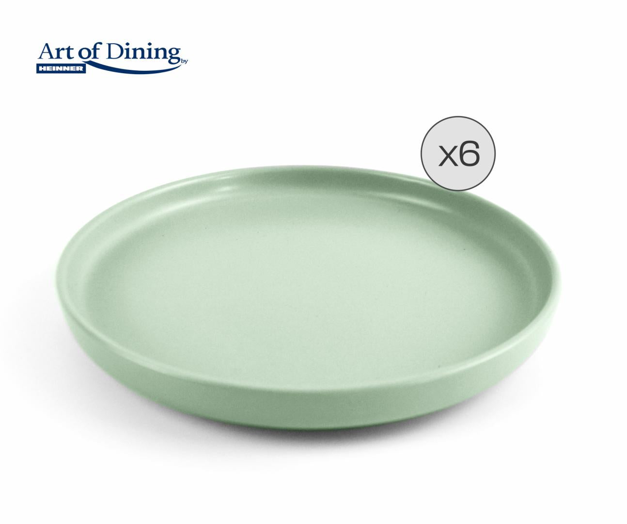 SET 6 FARFURII INTINSE CERAMICA 27 CM, YVONNE, ART OF DINING BY HEINNER